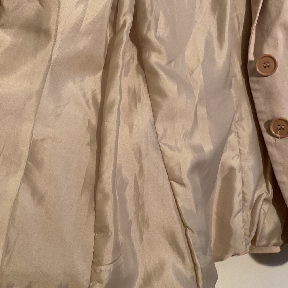 Women Stradivarius size S tan blazer - Picture 8 of 14